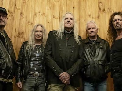 PAUL QUINN (SAXON) & HARRISON YOUNG (THE CARDS)