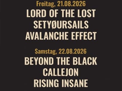 Oelde Open Air 2026 – Samstag
