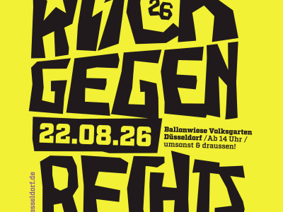 Rock gegen Rechts Düsseldorf 2026