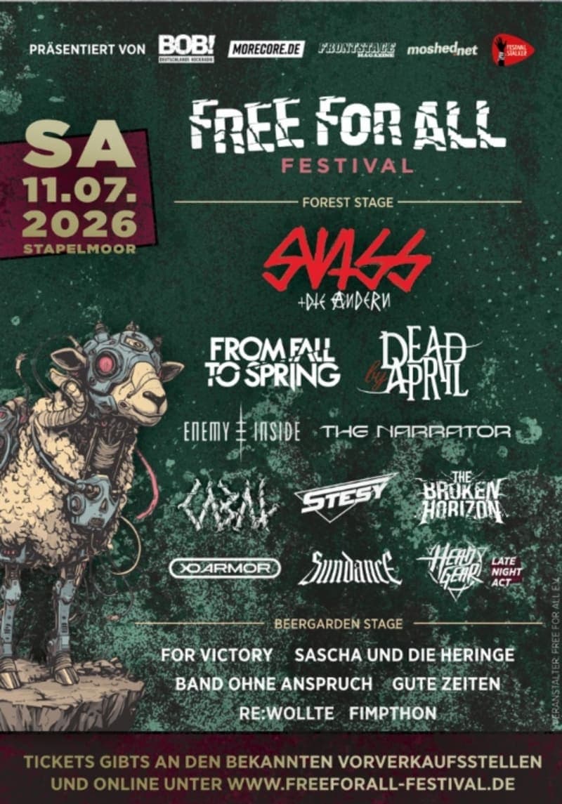 Free For All Festival 2026
