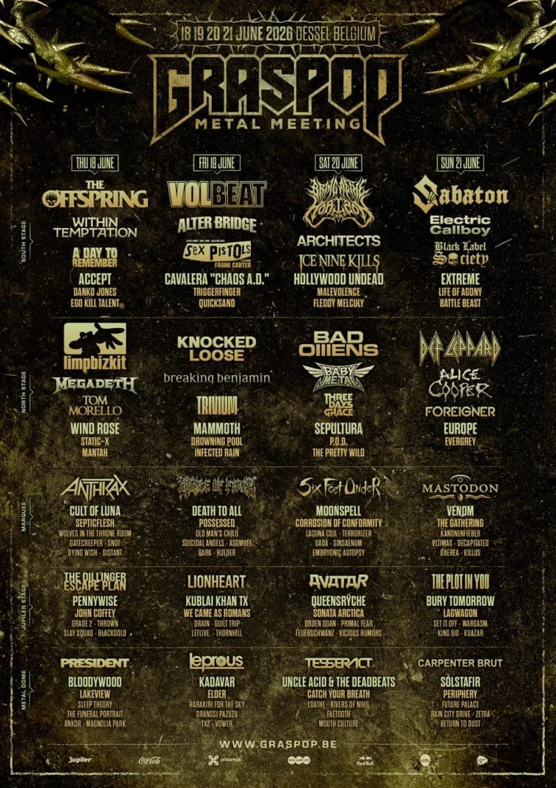 Graspop Metal Meeting 2026