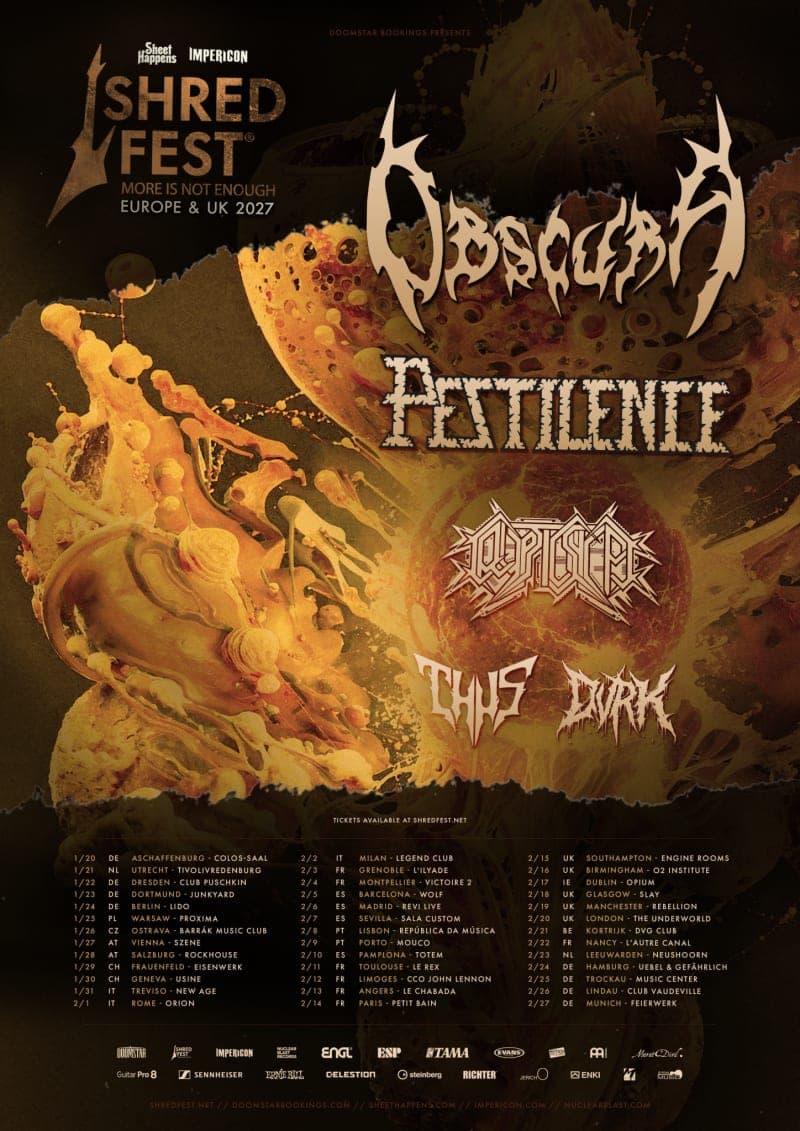 Shred Fest 2027 // Europe