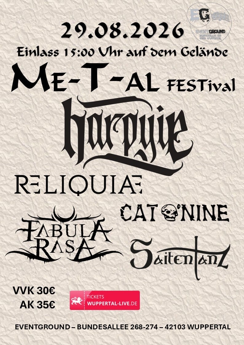 Me-T-al FESTival 2026