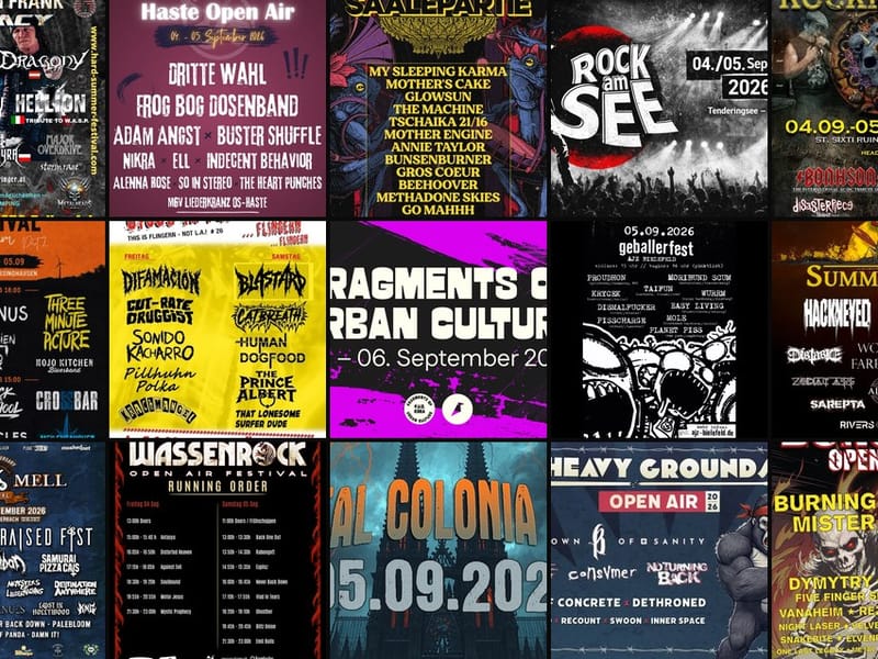 30+ Festivals in One Weekend: Mapping the Home Straight